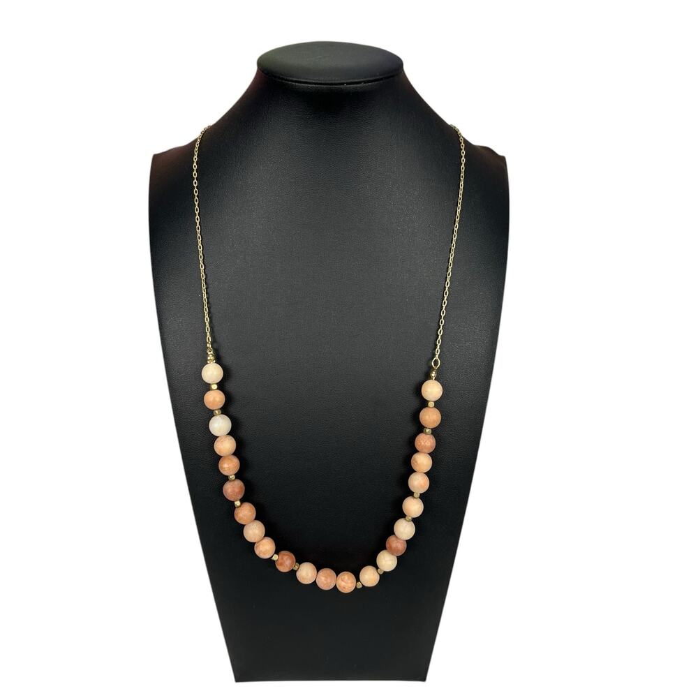 Vintage long Brown Necklace
